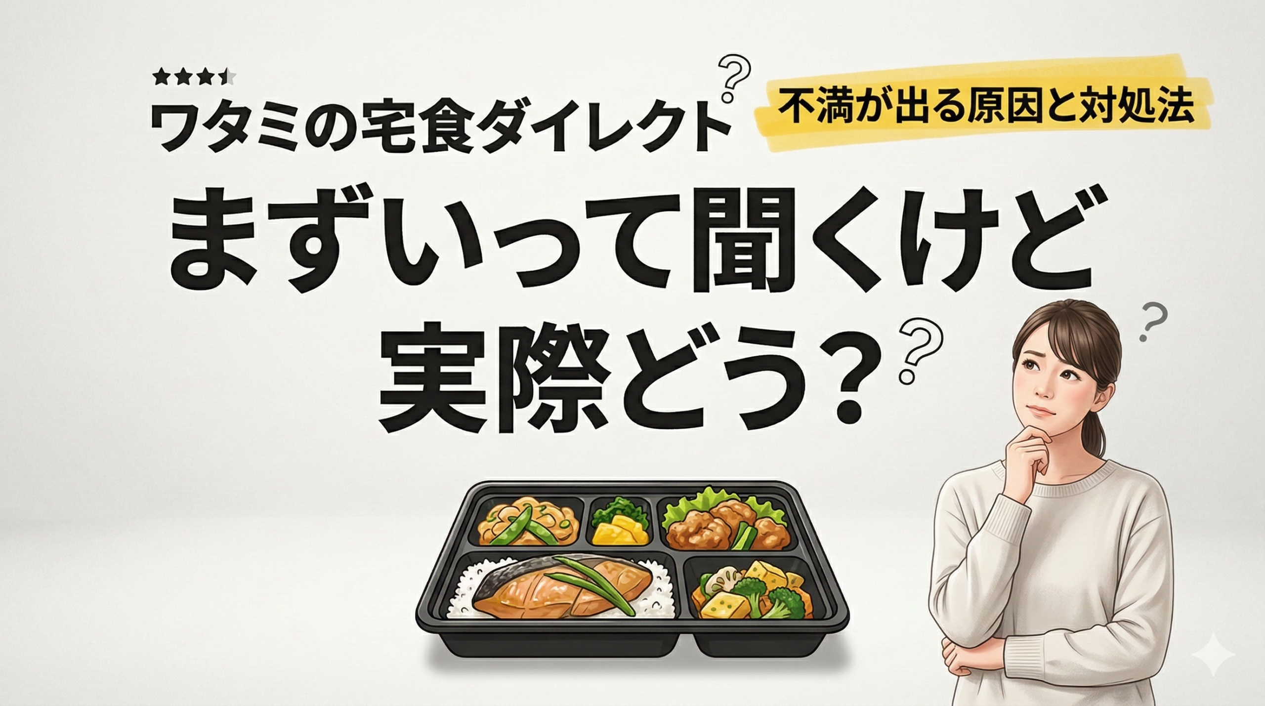 ワタミの宅食ダイレクト まずい