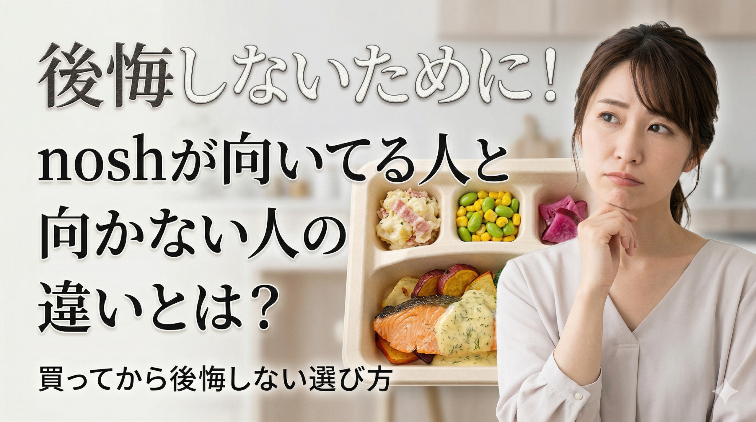 nosh 向いてる 向いてない